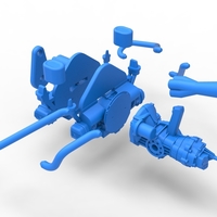 Diecast engine for Sand Rail buggy Scale 1:4 - Thumbnail 21