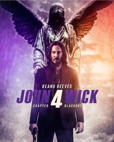 John Wick: Chapter 4 Full Movie Watch Online Streaming 3D Print 513478