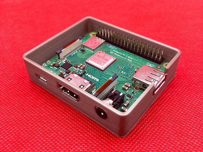 3D Printed Raspberry Pi 3A+ Case by kosteklvp Pinshape