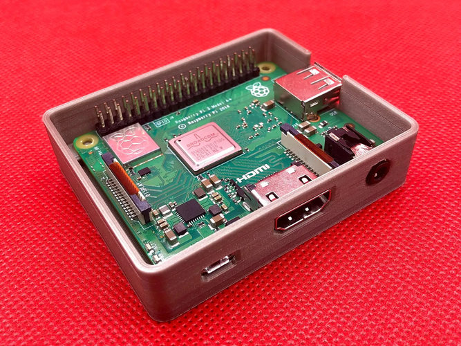 3D Printed Raspberry Pi 3A+ Case by kosteklvp Pinshape