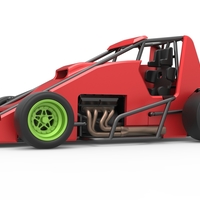 Pavement Sprint car Scale 1:25 - Thumbnail 2