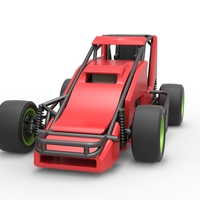 Pavement Sprint car Scale 1:25 - Thumbnail 5