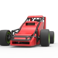 Pavement Sprint car Scale 1:25 - Thumbnail 6