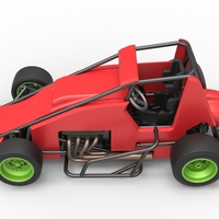 Pavement Sprint car Scale 1:25 - Thumbnail 9