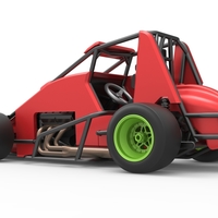 Pavement Sprint car Scale 1:25 - Thumbnail 12