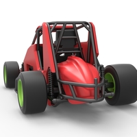 Pavement Sprint car Scale 1:25 - Thumbnail 13