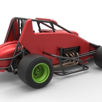 Pavement Sprint car Scale 1:25 - Thumbnail 15