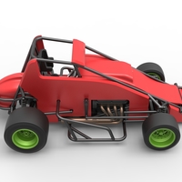 Pavement Sprint car Scale 1:25 - Thumbnail 16