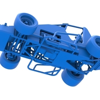 Pavement Sprint car Scale 1:25 - Thumbnail 18