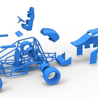 Pavement Sprint car Scale 1:25 - Thumbnail 19