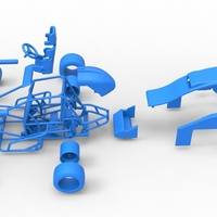 Pavement Sprint car Scale 1:25 - Thumbnail 22