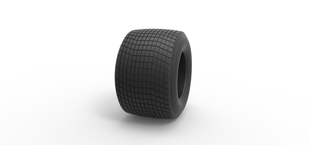 Diecast Dirt Sprint racing tire 20 Scale 1:25 3D Print 513796