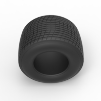 Dirt Sprint racing tire 20 Scale 1:25 - Thumbnail 6