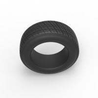 Dirt Sprint racing front tire 7 Scale 1:25 - Thumbnail 6