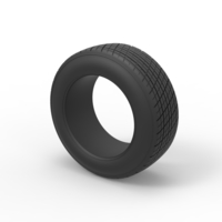 Dirt Sprint racing front tire 7 Scale 1:25 - Thumbnail 7