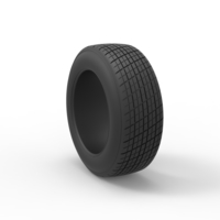 Dirt Sprint racing front tire 7 Scale 1:25 - Thumbnail 8