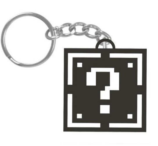 "?" Super Mario Keychain 3D Print 513889