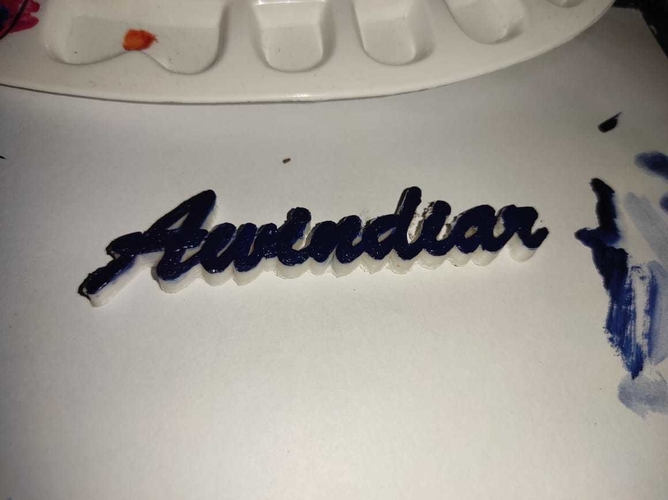 name tag Awindiar keychain 3D Print 513942