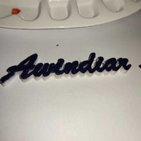 name tag Awindiar keychain - Thumbnail 4