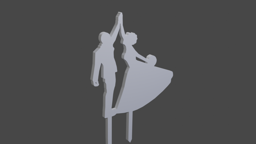 toper -para tarta-boda