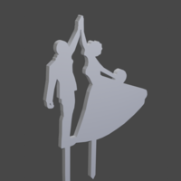 toper -para tarta-boda - Thumbnail 3