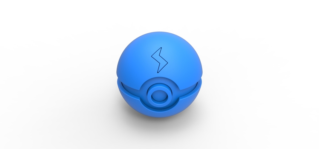 Pikachu Orb Concept - 3D Print Model by CosplayItemsRock