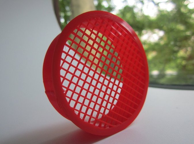 Round Soffit Vent 3D Print 51421