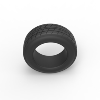 Dirt Sprint racing front tire 8 Scale 1:25 - Thumbnail 6