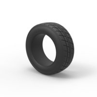 Dirt Sprint racing front tire 8 Scale 1:25 - Thumbnail 7