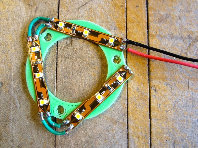 Light Bracket for Rostock Max