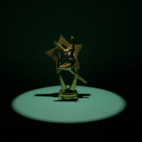 STAR TROPHY FOR GYMNASTICS OR BALLET - Thumbnail 4