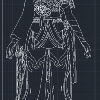Raiden Shogun Genshin Impact wall relic - Thumbnail 2