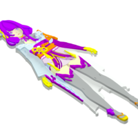 Raiden Shogun Genshin Impact wall relic - Thumbnail 4
