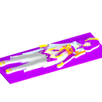 Raiden Shogun Genshin Impact wall relic - Thumbnail 5