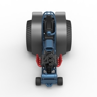 Fun short Super modified Pulling tractor V2 Scale 1:25 - Thumbnail 6