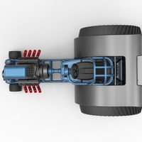 Fun short Super modified Pulling tractor V2 Scale 1:25 - Thumbnail 10