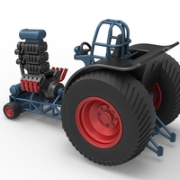 Fun short Super modified Pulling tractor V2 Scale 1:25 - Thumbnail 11