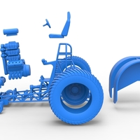 Fun short Super modified Pulling tractor V2 Scale 1:25 - Thumbnail 19