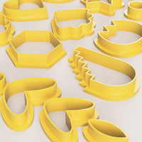 BOHO 3 SET POLYMER CLAY CUTTER - Thumbnail 2