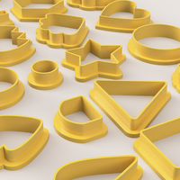 BOHO 3 SET POLYMER CLAY CUTTER - Thumbnail 3