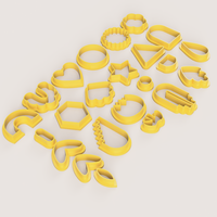 BOHO 3 SET POLYMER CLAY CUTTER - Thumbnail 5