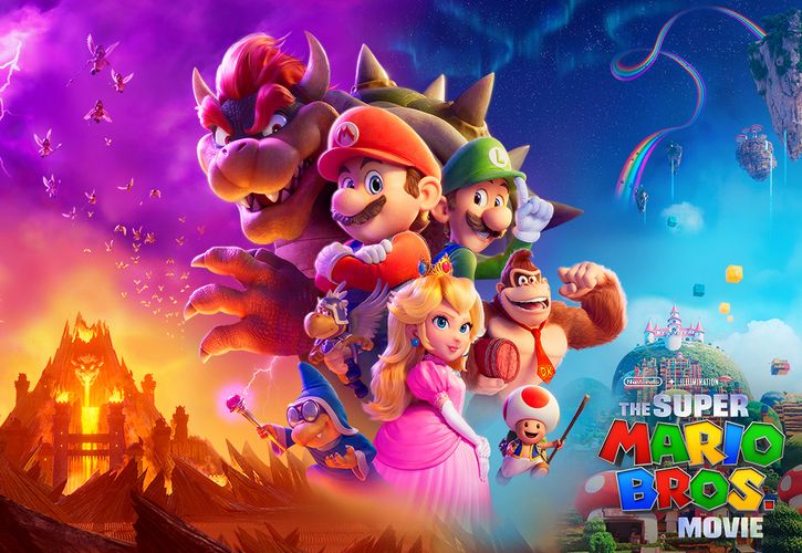 ! The Super Mario Bros. Movie ! (2023) Full Movie Watch #online 3D Print 514591