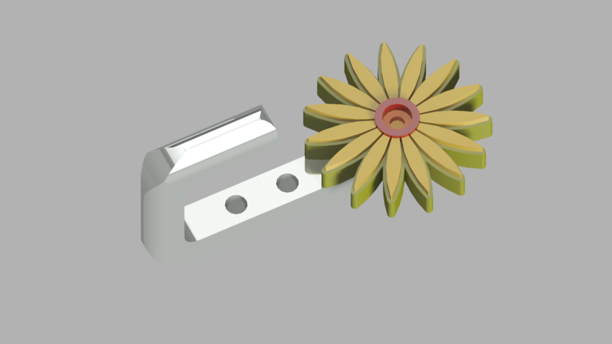 hook flowers 3D Print 514592