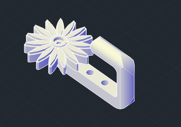 hook flowers 3D Print 514594