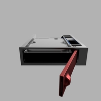 Internal PC Hotswap Case for standard CD-Rom place - Thumbnail 2