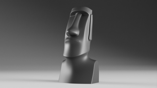 Medium Moai 3D Printing 514880