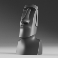 Small Moai 3D Printing 514880