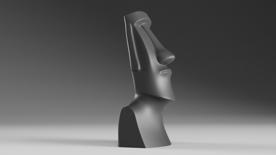 Moai 3D Print 514882