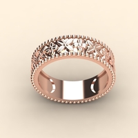Floral ring 001 - Thumbnail 3