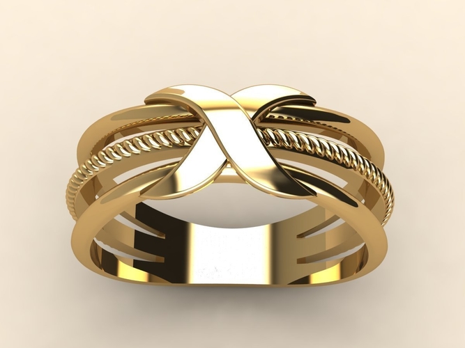 Cross ring 002 3D Print 514962